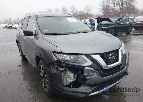 2019 Nissan Rogue Sl из США, поврежденный, VIN 5N1AT2MV0KC767325